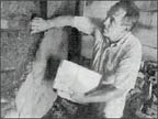 Inspecting a foundation